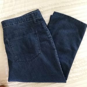 Lee Classic Fit Capri Jeans Plus Size 16M